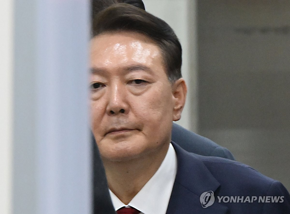 [1보] 윤석열 전 대통령, 내란특검 구속 후 첫 조사…