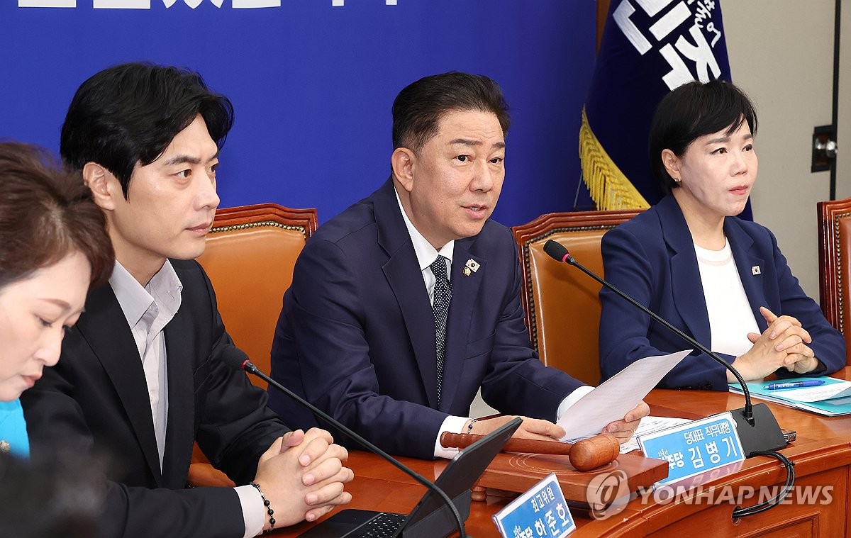 김병기 "김건희 집사도 분명한 특검 대상…신속한 수사 …