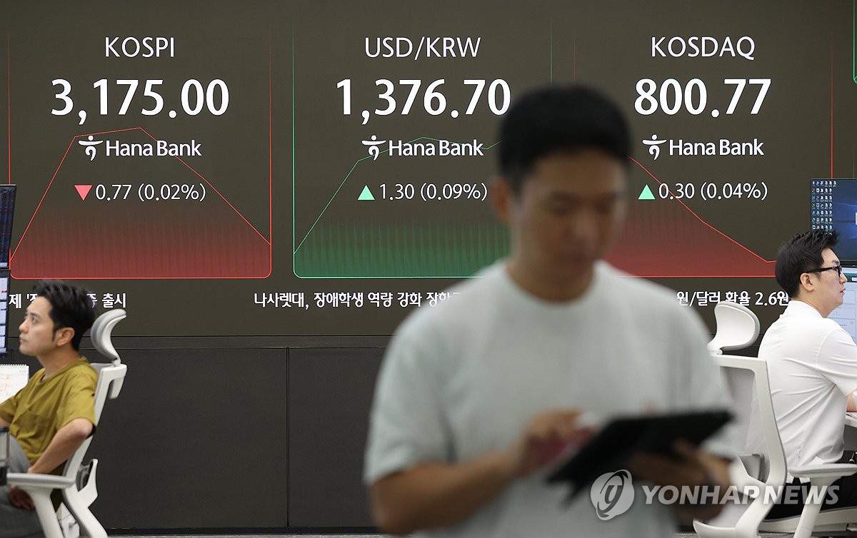 코스피 3년 10개월만 3,200선 회복 마감…코스닥은…