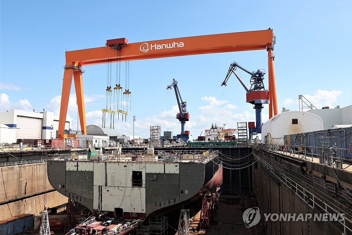 한화필리십야드, 필라델피아서 국가안보다목적선박 건조