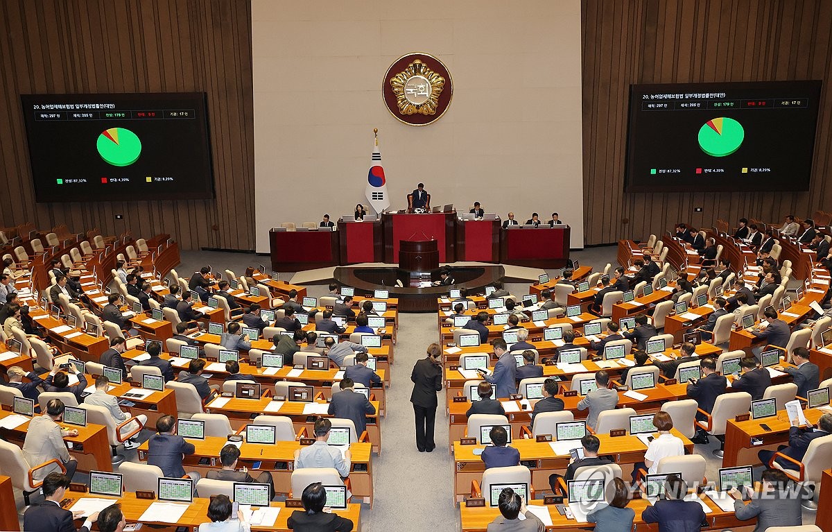 與 尹거부권법 속도전에 野 필리버스터 예고…입법 대치 고조
