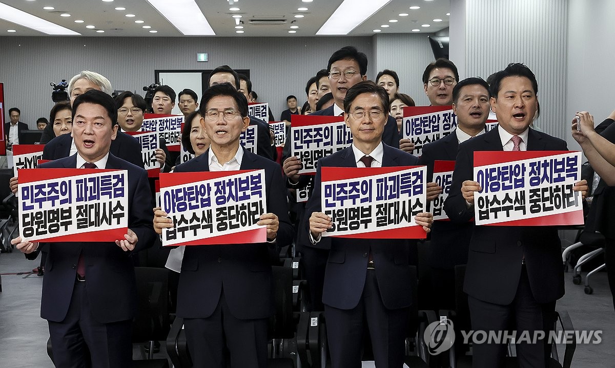 농성·면담…국힘 당권주자, 전대前 마지막 주말 득표전 