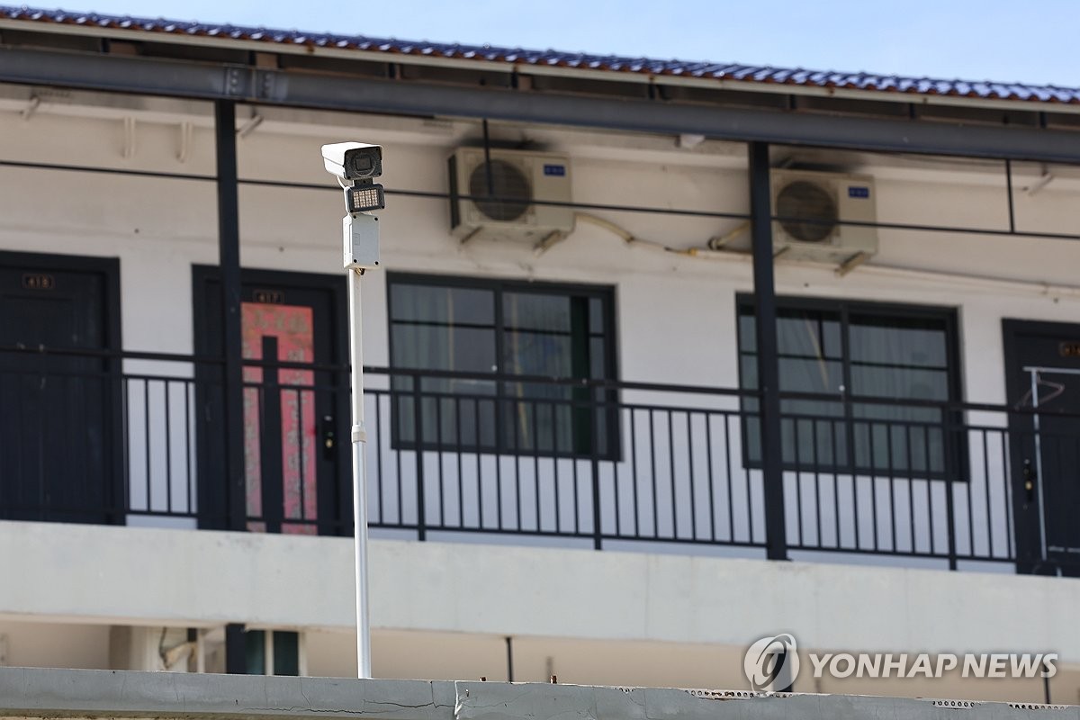 태자단지 내외부에 설치된 감시카메라