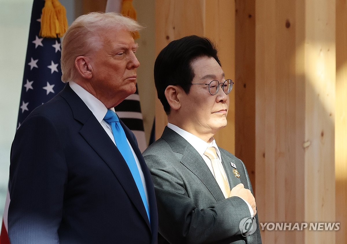 이재명 대통령과 트럼프 대통령