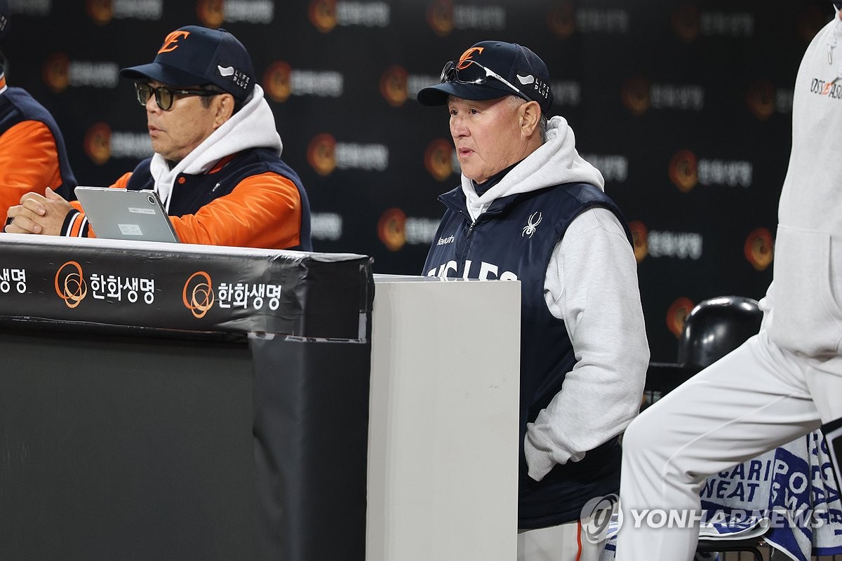 김경문 한화 감독 "류현진 등 나올 수 있는 투수 모두 준비"