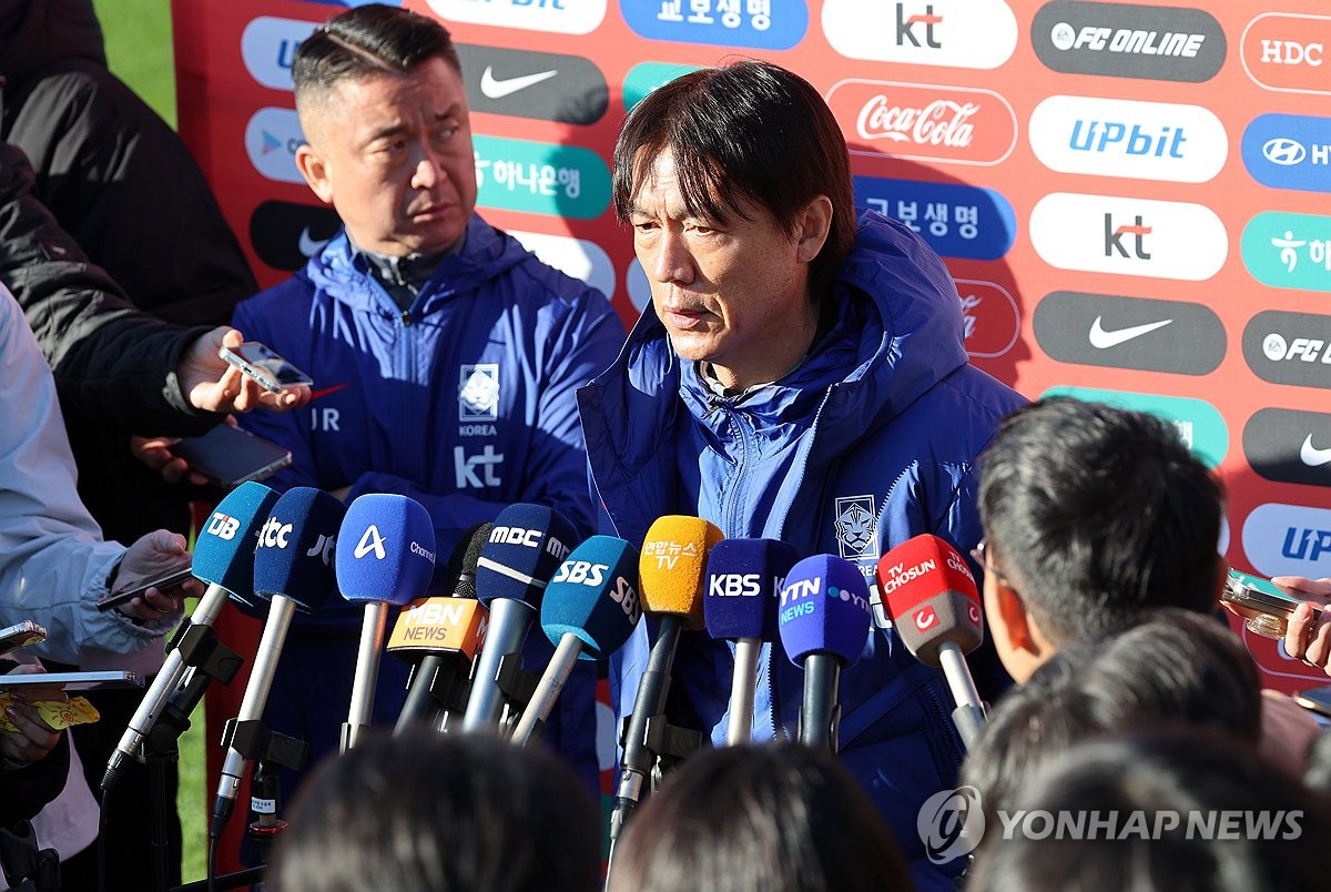 홍명보 감독 인터뷰