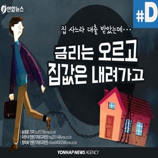 [디지털스토리] 집 사느라 대출 받았는데…금리는 오르고 집값은 내려가고