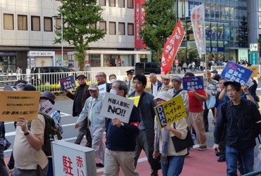 日가와사키시, 극우행사에 첫 '혐한 금지' 가이드라인 적용