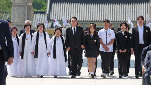 >윤석열 대통령, 5·18민주화운동 기념식 참석
